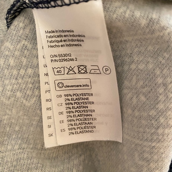 H&M Navy Patterned Dress Size S - Picture 5 of 6